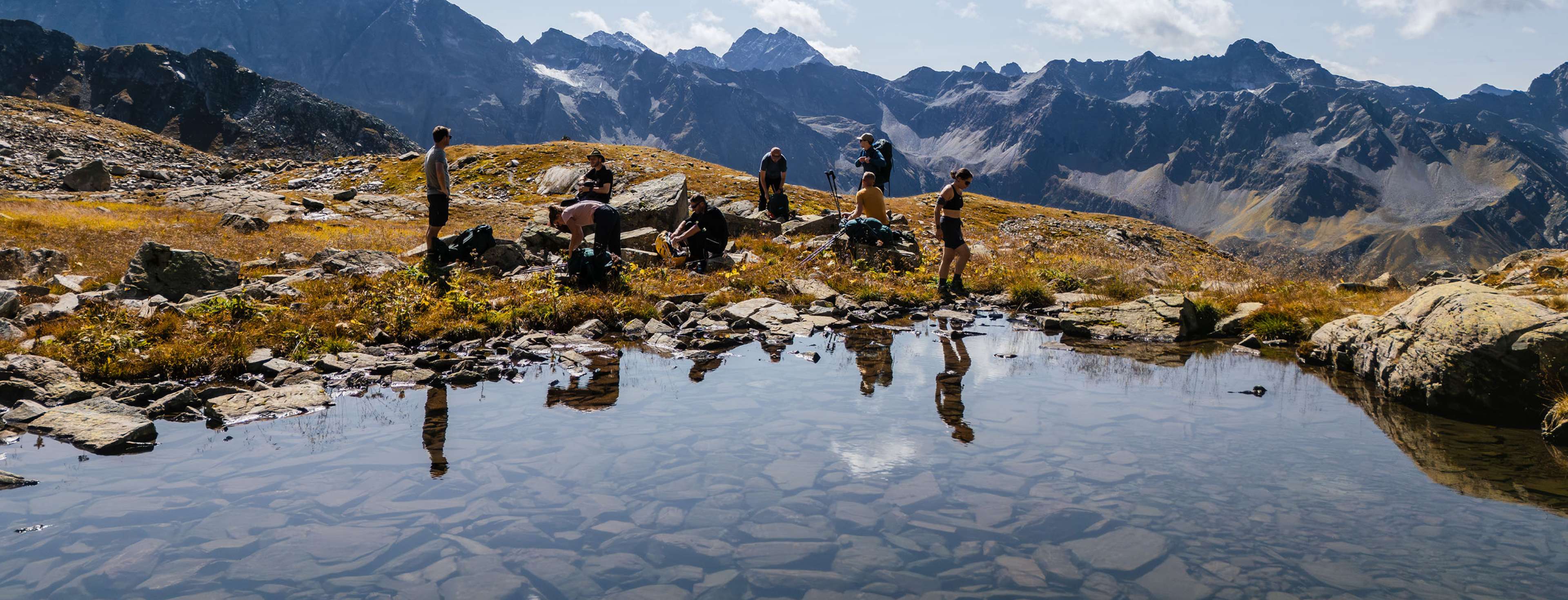 Op huttentocht in Davos Klosters